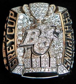 2011 Grey Cup Ring
